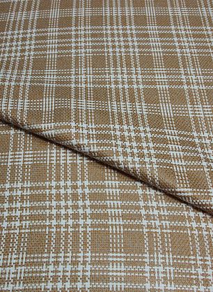 Костюмная шанель (н) бело-бежевая ш-150см - в интернет-магазине тканей Тессутидея арт. 05-2160