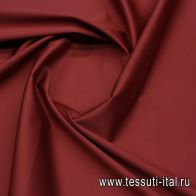 Хлопок стрейч (о) брусничный - итальянские ткани Тессутидея арт. 01-7479