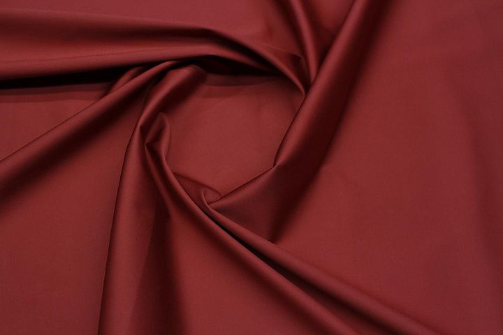 Хлопок стрейч (о) брусничный - итальянские ткани Тессутидея арт. 01-7479