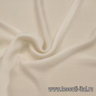 Шифон дабл (о) айвори - итальянские ткани Тессутидея арт. 10-3611