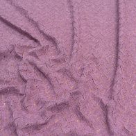 Трикотаж ажурный (о) фиолетовый в стиле Missoni - итальянские ткани Тессутидея арт. 13-1529
