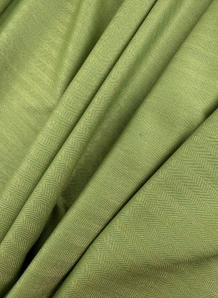 Костюмная кашемир+шелк 240 г/м (н) бежево-зеленая елочка - в интернет-магазине тканей Тессутидея арт. 05-5213