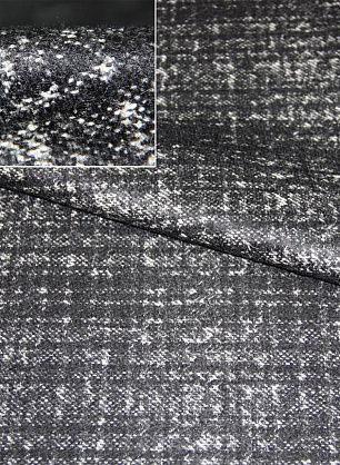 Пальтовая твид )н) черно-белая - в интернет-магазине тканей Тессутидея арт. 09-1015