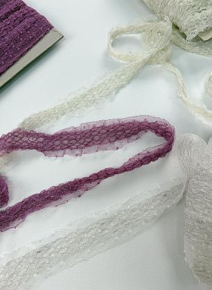 Тесьма-резинка "буфы" (о) в ассортименте ш-3,5-4,0см - в интернет-магазине тканей Тессутидея арт. 03-1551