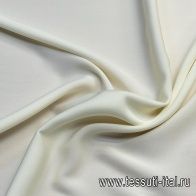 Шелк кади (о) айвори - итальянские ткани Тессутидея арт. 02-8773