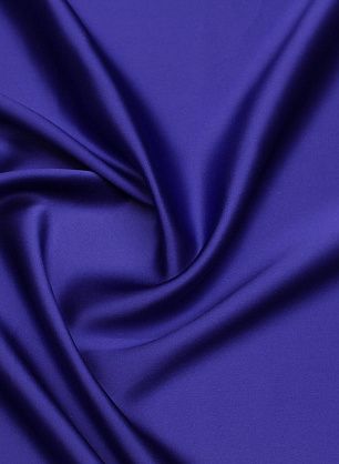 Шелк атлас (о) васильковый - в интернет-магазине тканей Тессутидея арт. 10-3789