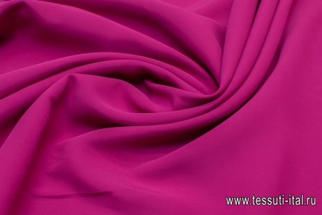Плательная Cadi (о) розовая фуксия - итальянские ткани Тессутидея арт. 02-8875