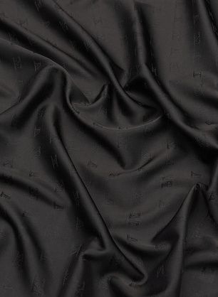 Подкладочная стрейч (о) черная - в интернет-магазине тканей Тессутидея арт. 07-1396