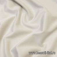 Бархат стрейч (о) светло-бежевый в стиле Escada - итальянские ткани Тессутидея арт. 01-6698