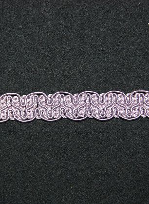 Тесьма сиреневая ш-1,5см - итальянские ткани Тессутидея 03-2290