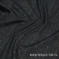 Плательная (н) черная с цветным люрексом Ungaro - итальянские ткани Тессутидея арт. 17-0977