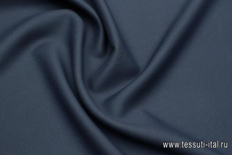 Плательная (о) темно-синяя - итальянские ткани Тессутидея арт. 04-1679