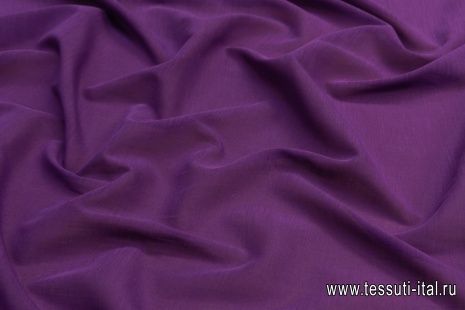 Маркизет стрейч (о) фиолетовый - итальянские ткани Тессутидея арт. 10-1427