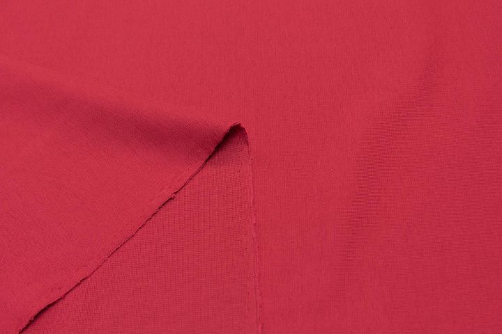 Трикотаж рибана хлопок (о) темно-красный в стиле Gucci - итальянские ткани Тессутидея арт. 12-1087