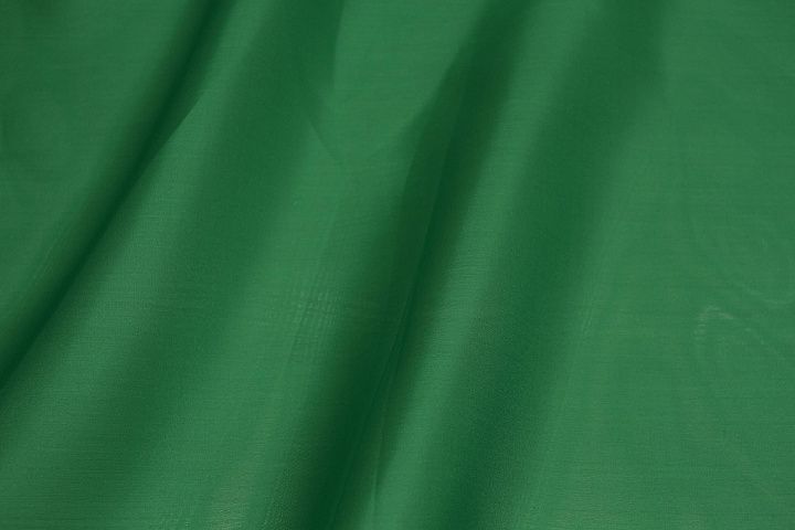 Органза (о) ярко-зеленая - итальянские ткани Тессутидея арт. 10-3205