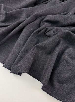 Костюмная шерсть (о) сине-серая меланж - в интернет-магазине тканей Тессутидея арт. 05-5163