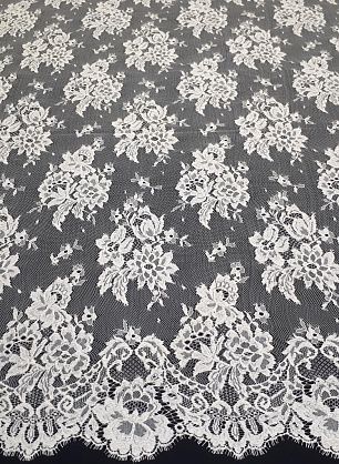 Кружевное полотно (о) бежевое Solstiss - в интернет-магазине тканей Тессутидея арт. 03-5367