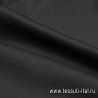 Лен+шелк (о) черный - итальянские ткани Тессутидея арт. 16-1076