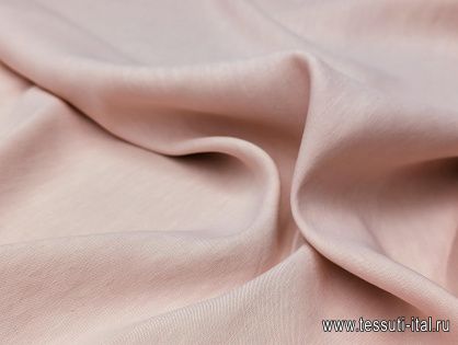 Лен стрейч (о) розово-бежевый - итальянские ткани Тессутидея арт. 16-0837
