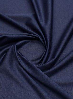 Трикотаж хлопок (о) синий - в интернет-магазине тканей Тессутидея арт. 12-1190