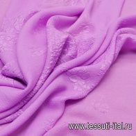 Шелк матлассе (о) розово-сиреневый - итальянские ткани Тессутидея арт. 02-8170
