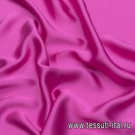 Шелк атлас (о) фуксия - итальянские ткани Тессутидея арт. 10-2748
