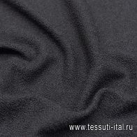 Пальтовая букле (о) черная - итальянские ткани Тессутидея арт. 09-2000