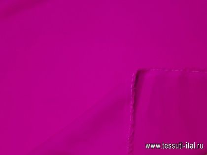 Крепжоржет (о) фуксия - итальянские ткани Тессутидея арт. 02-8242
