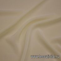 Крепдешин 120 гр/м (о) молочный  - итальянские ткани Тессутидея арт. 10-3155