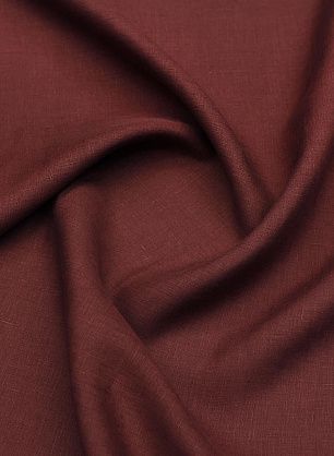 Лен сорочечный (о) бордовый - в интернет-магазине тканей Тессутидея арт. 16-0989