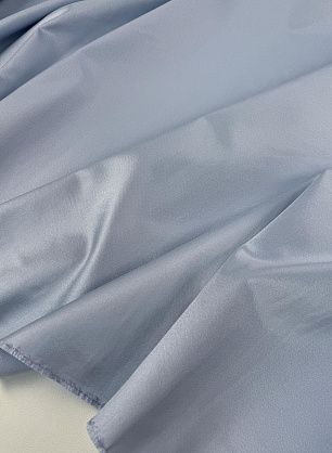 Плательная дюшес шелк+шерсть (о) голубая - в интернет-магазине тканей Тессутидея арт. 10-4855