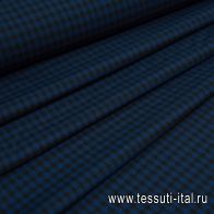Костюмная (н) сине-черно-зеленая клетка - итальянские ткани Тессутидея арт. 05-3715
