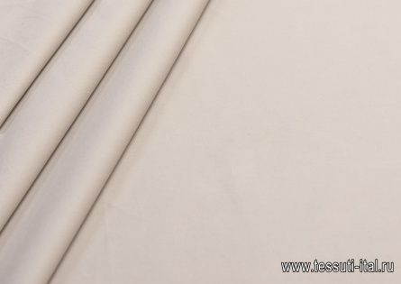 Хлопок стрейч (о) светло-серый - итальянские ткани Тессутидея арт. 01-5792