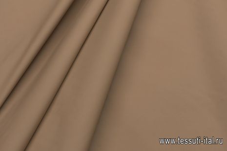 Плащевая (140 гр/м) (о) бежевая - итальянские ткани Тессутидея арт. 11-0441