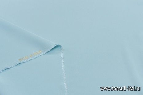 Шелк кади (о) светло-бирюзовый - итальянские ткани Тессутидея арт. 10-2511