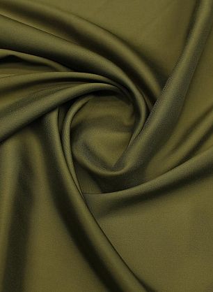 Подкладочная стрейч (о) хаки  - в интернет-магазине тканей Тессутидея арт. 07-1502