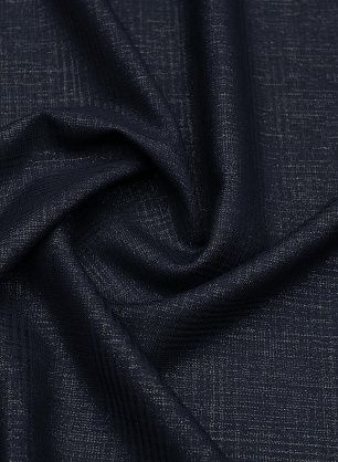Костюмная шерсть с напылением (о) темно-синяя - в интернет-магазине тканей Тессутидея арт. 05-4756