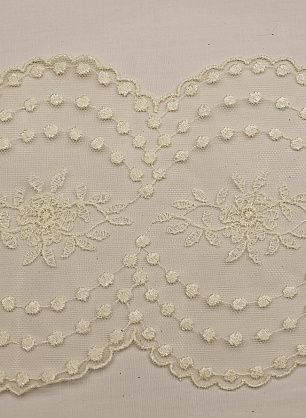 Кружево (о) молочное ш-13см - в интернет-магазине тканей Тессутидея арт. 03-7145
