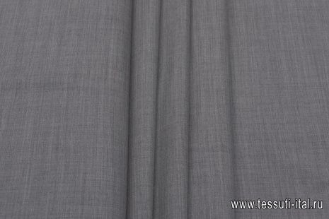 Костюмная (о) серая меланж - итальянские ткани Тессутидея арт. 05-4417