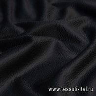 Пальтовая(о) черный в стиле Max Mara - итальянские ткани Тессутидея арт. 09-1752