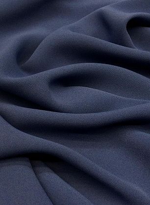 Плательная стрейч (о) синяя - в интернет-магазине тканей Тессутидея арт. 03-5133