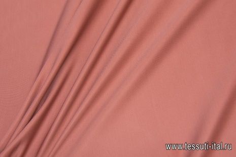 Трикотаж вискоза (о) терракотовый - итальянские ткани Тессутидея арт. 14-1681