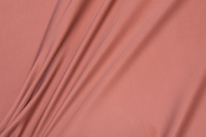 Трикотаж вискоза (о) терракотовый - итальянские ткани Тессутидея арт. 14-1681