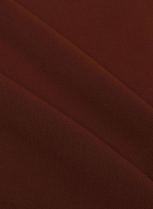 Крепдешин (о) темно-терракотовый - в интернет-магазине тканей Тессутидея арт. 10-4565