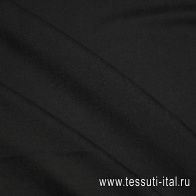 Костюмная дабл кашемир+шерсть (о) темно-синяя фактурная полоска - итальянские ткани Тессутидея арт. 05-4757