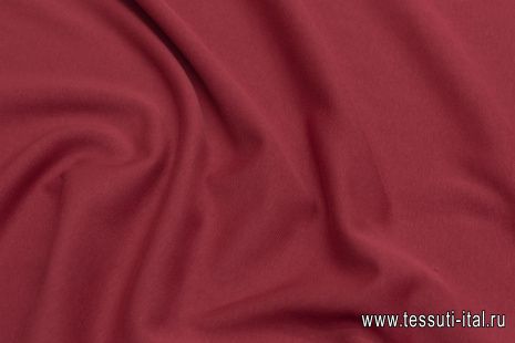 Футер 3-х нитка с начёсом (о) бордовый - итальянские ткани Тессутидея арт. 13-1552