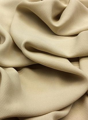 Крепдешин крэш стрейч (о) бежевый - в интернет-магазине тканей Тессутидея арт. 02-7480