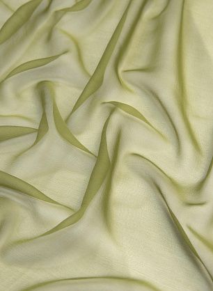 Шифон (о) оливковый - в интернет-магазине тканей Тессутидея арт. 10-1166