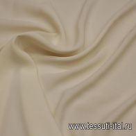 Плательная кади шелк с ацетатом (о) айвори - итальянские ткани Тессутидея арт. 10-3392