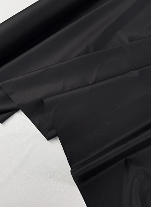 Шелк твил с водоотталкивающим покрытием (о) черный - в интернет-магазине тканей Тессутидея арт. 10-4847